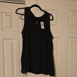 Torrid Black Sleeveless Tank Top